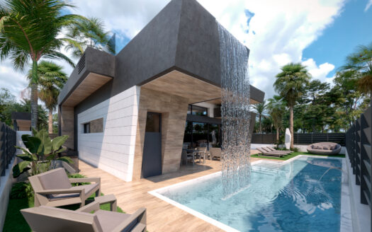 Exclusive villas on the Santa Rosalia Resort in Los Alcazares