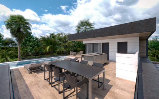 Exclusive villas on the Santa Rosalia Resort in Los Alcazares