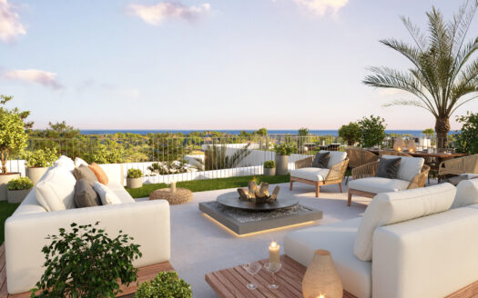 Villas with panoramic views in Polop