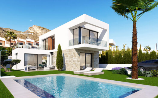 Luxury villa with sea views in Finestrat