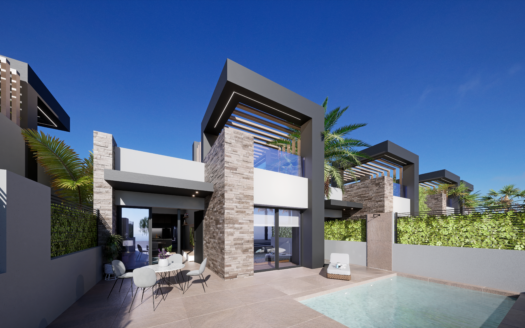 One level villas in San Fulgencio