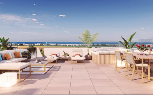 3 Key Ready Penthouses with sea views in Pilar de la Horadada