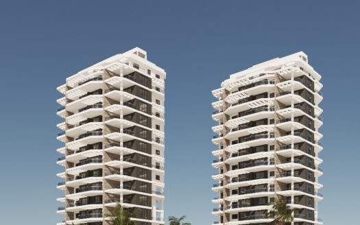 Modern apartments only 200m from the beach in Calpe