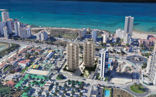 Modern apartments only 200m from the beach in Calpe