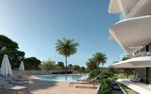Luxury groundfloor apartment with private pool in Estepona