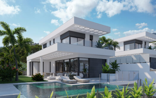 Luxury villas with seaviews in Finestrat