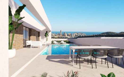 Modern villa with Sea Views in Finestrat (last unit)
