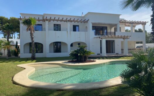 Luxury key ready Ibiza-style villa with seaview in Benissa-Moraira