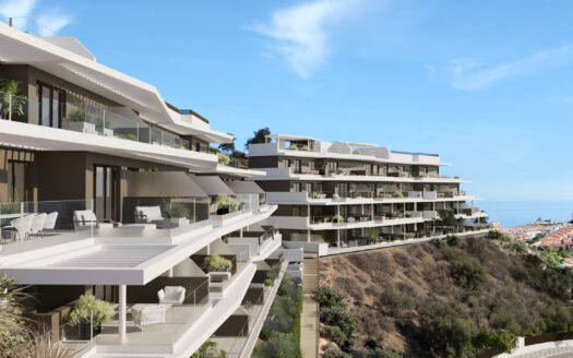 Luxury apartments with sea views in Malaga