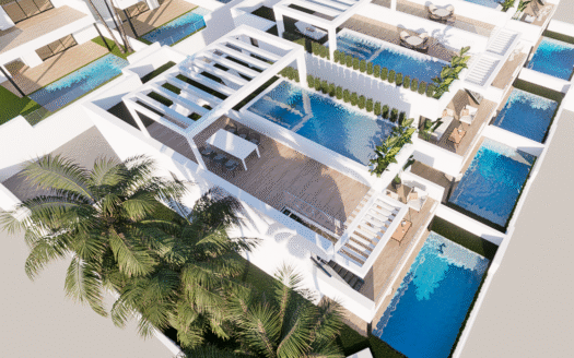 Modern Penthouses with private pool in Finestrat