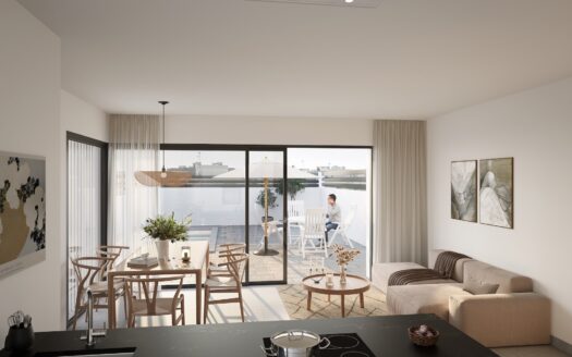Modern townhouses in Torrevieja