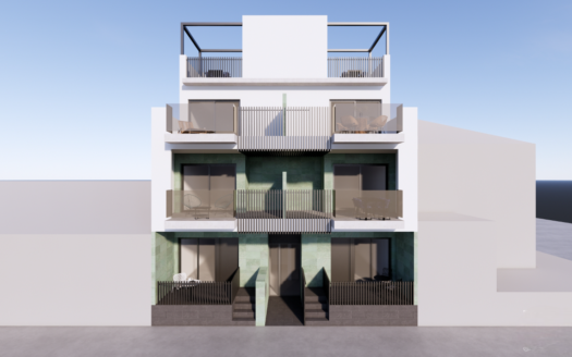 Modern apartments at 60m from the beach and harbor in Torre de la Horadada