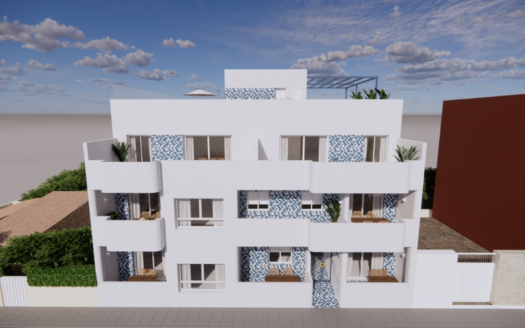 Modern apartments at 70m from the beach and harbor in Torre de la Horadada