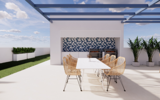 Modern apartments at 70m from the beach and harbor in Torre de la Horadada