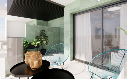 Modern apartments at 60m from the beach and harbor in Torre de la Horadada
