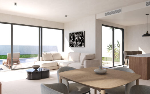 Nowoczesne jednopoziomowe wille w El Verger – Denia