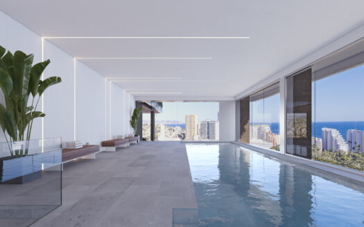 Modern apartments with lake & sea views in Calpe