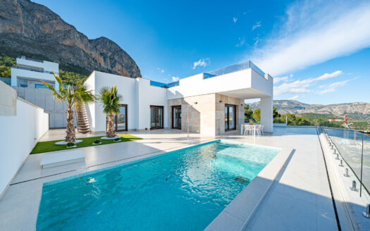 Exclusive Single-Level Villas with panoramic sea and mountain views in Polop Hills