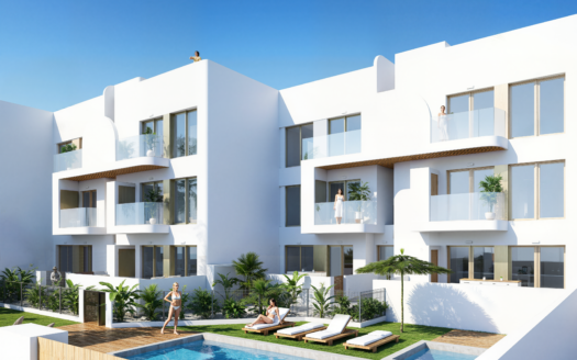 Modern apartments at 400m from the beach in Los Alcazares