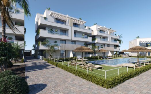 Modern apartments on the Santa Rosalia Luxury Resort-Murcia
