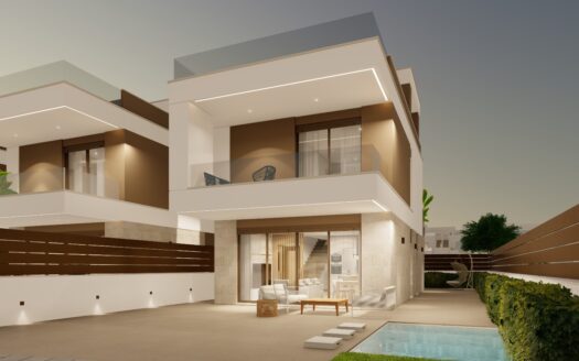Modern villas in Pilar De La Horadada