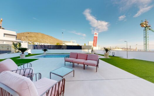 Villas modernas con vistas al mar en Finestrat.