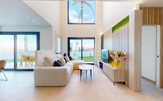 Villas modernas con vistas al mar en Finestrat.