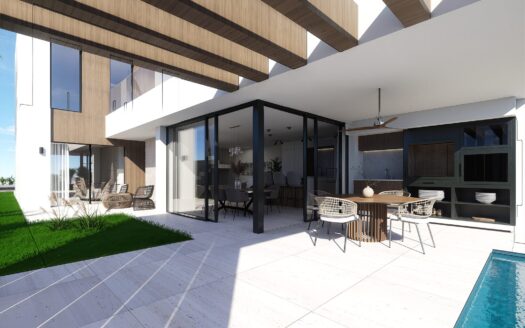 Luxury first line lake villas at Santa Rosalia Lake Resort on Torre Pacheco